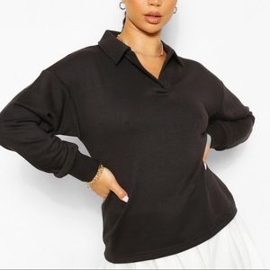 Boohoo oversized top